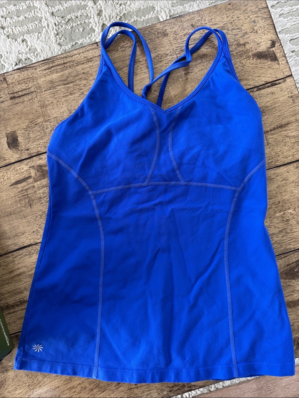 Athleta Strappy Performance Tank Top - Blue